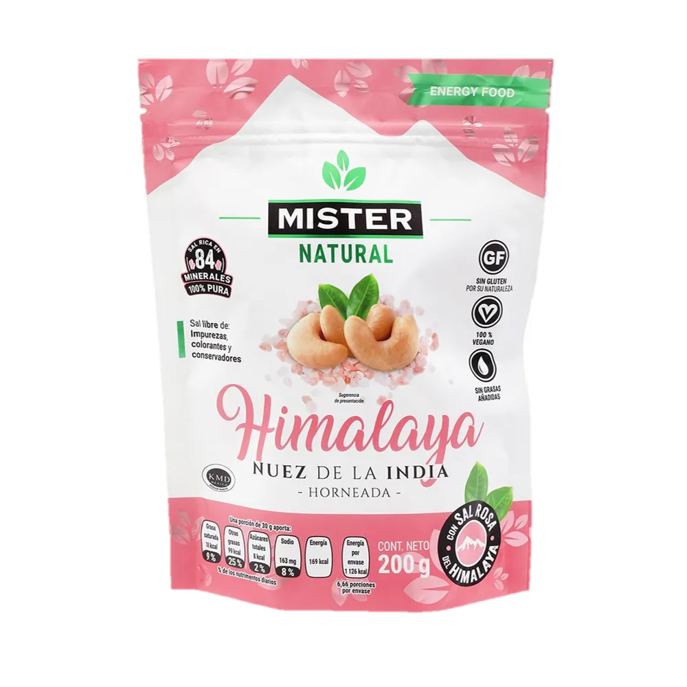 Nuez De La India Con Sal Del Himalaya Natural Mister 200 g