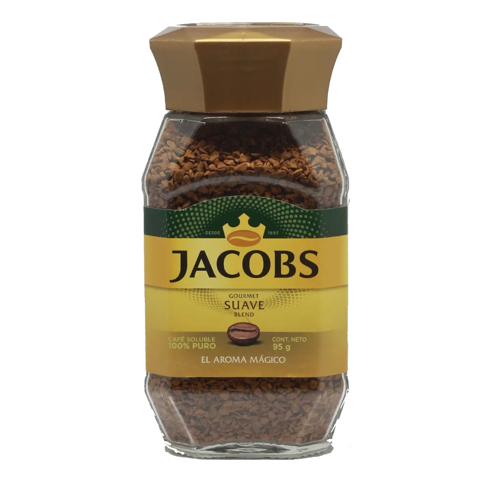 Cafe Soluble Gourmet Suave Blend Jacobs 95 g