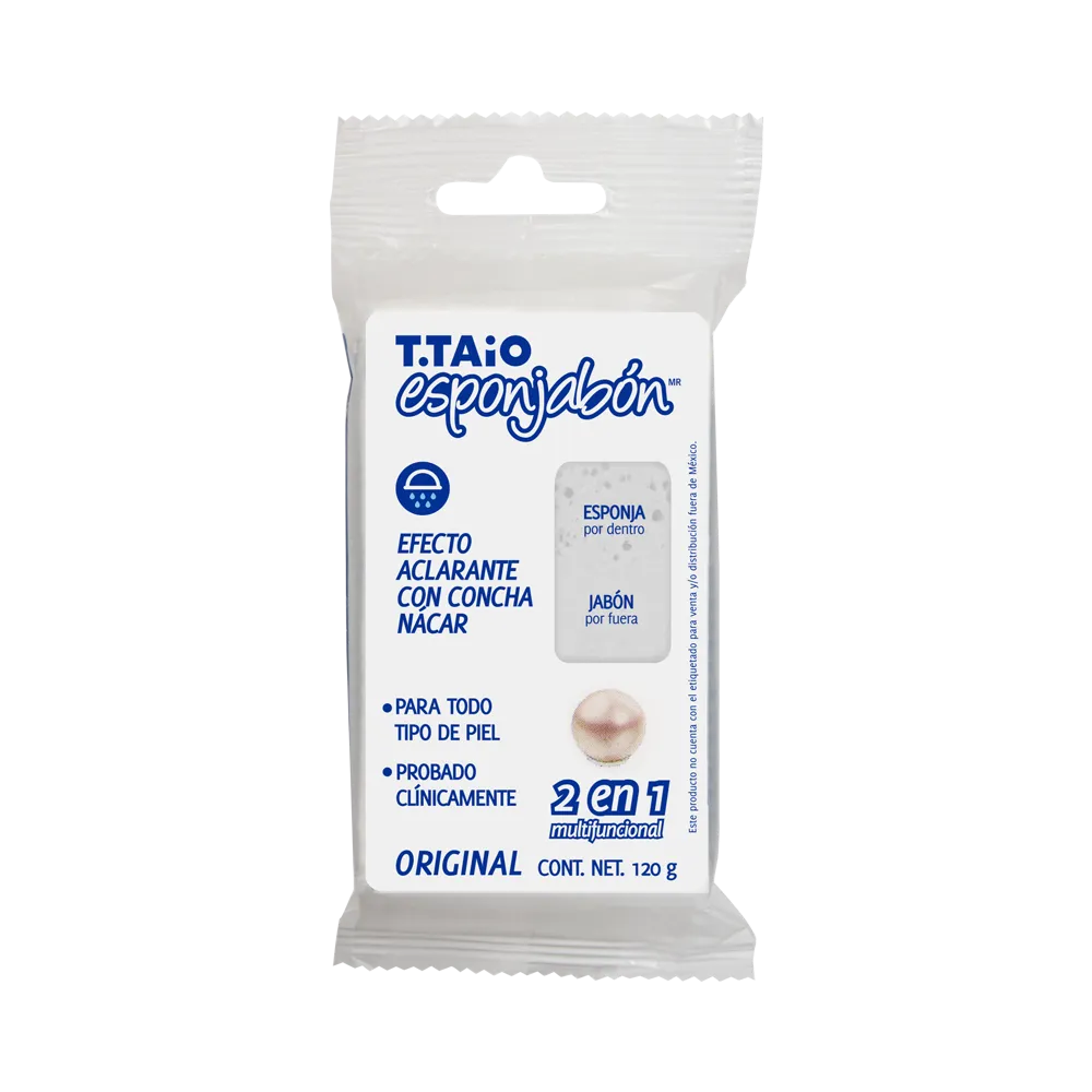Esponjabon Concha Nacar T.Taio 1 Pza