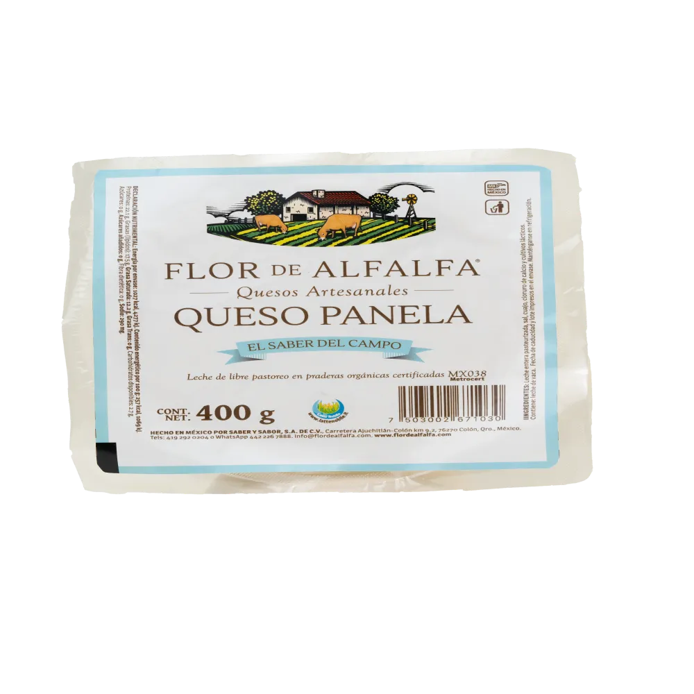 Queso Panela Flor De Alfalfa 400 g