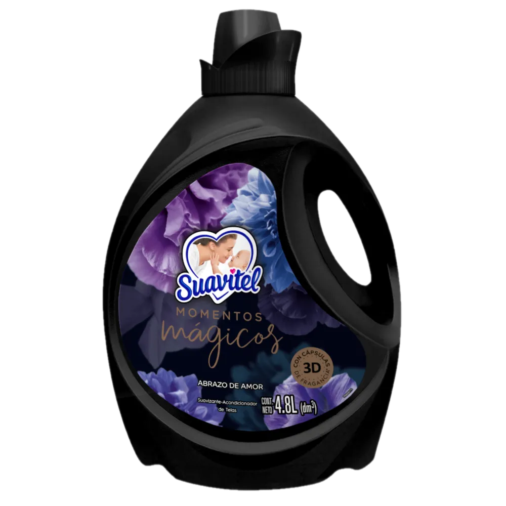Suavizante Momentos Magicos abrazo de amor Suavitel 4.8 lt