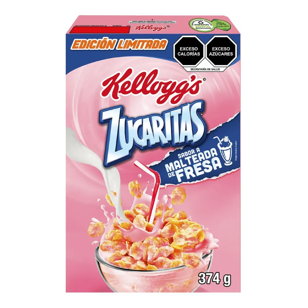 Cereal Zucaritas Fresa Kelloggs 374 g