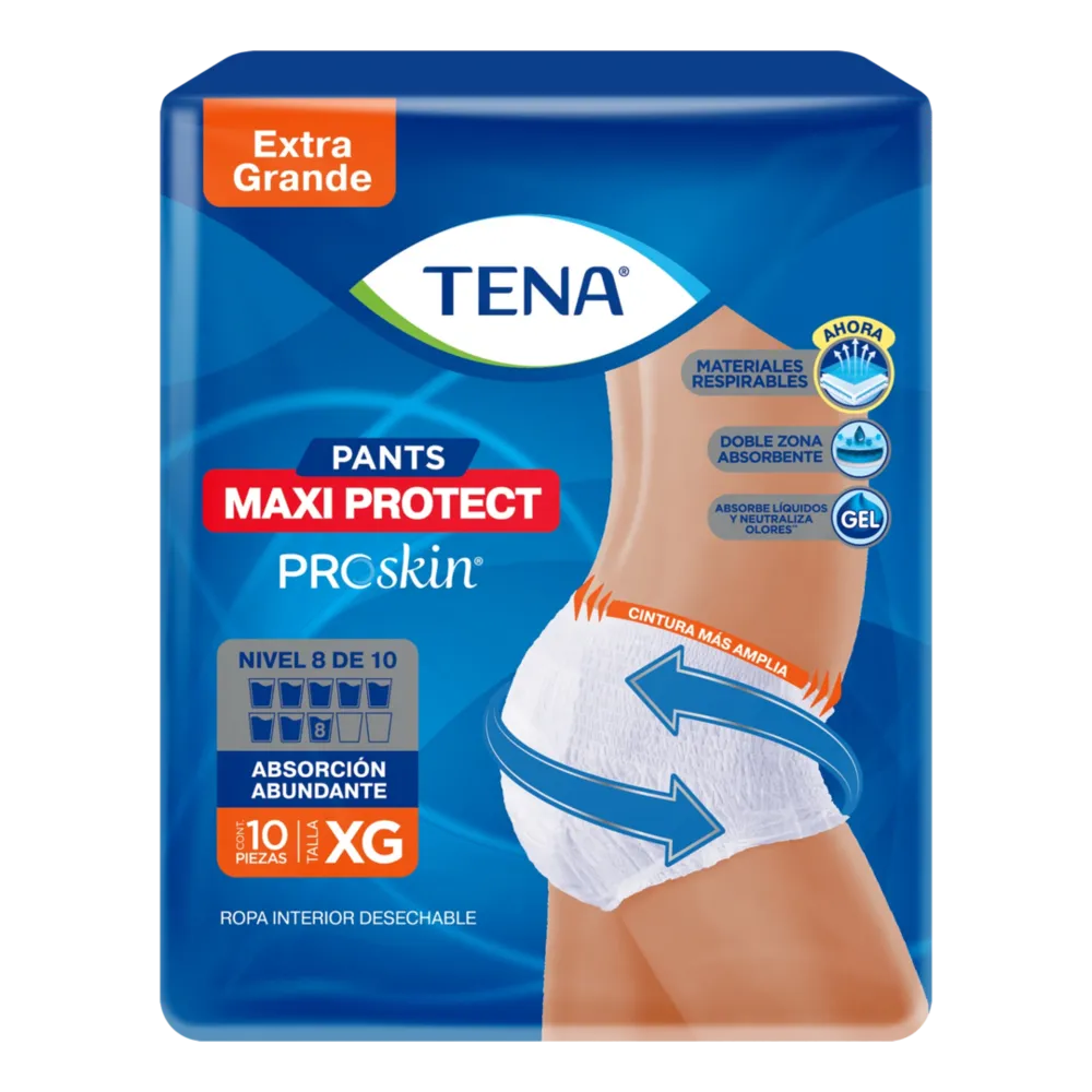 Pants Maxi Protect Xg Tena 10 Pza