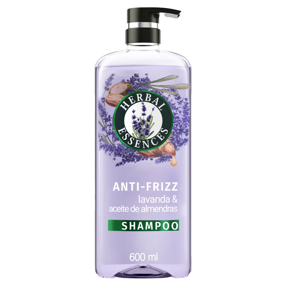 Shampoo Lavanda Y Aceite De Herbal Essences 600 Ml