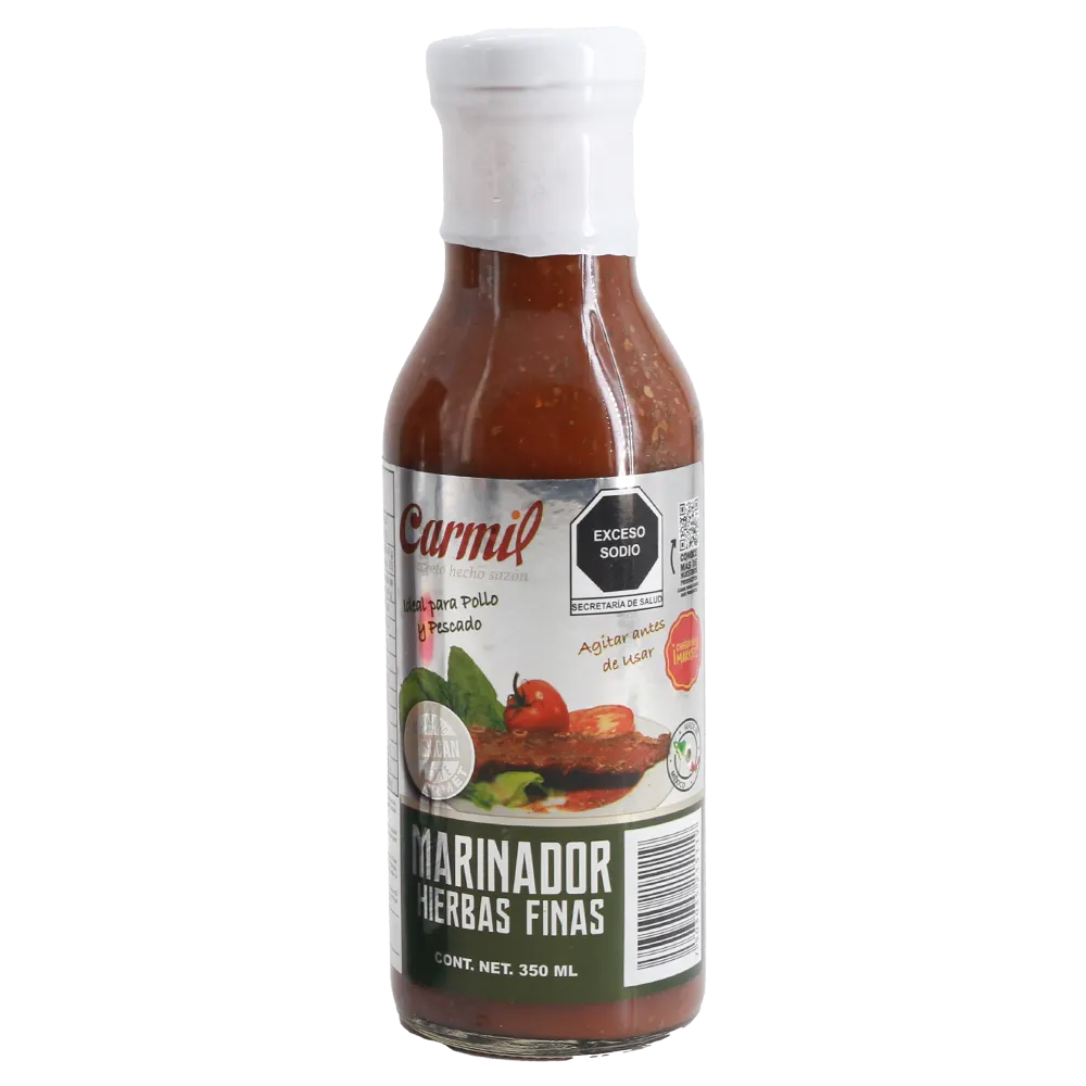 Marinador Hierbas Finas Carmil 350 Ml