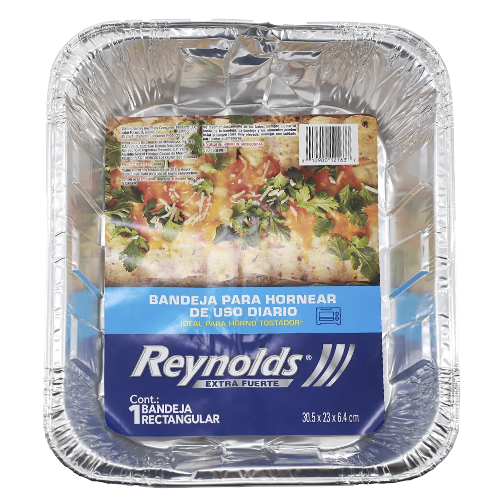 Charola Foil Rectangular Reynolds 1 Pz