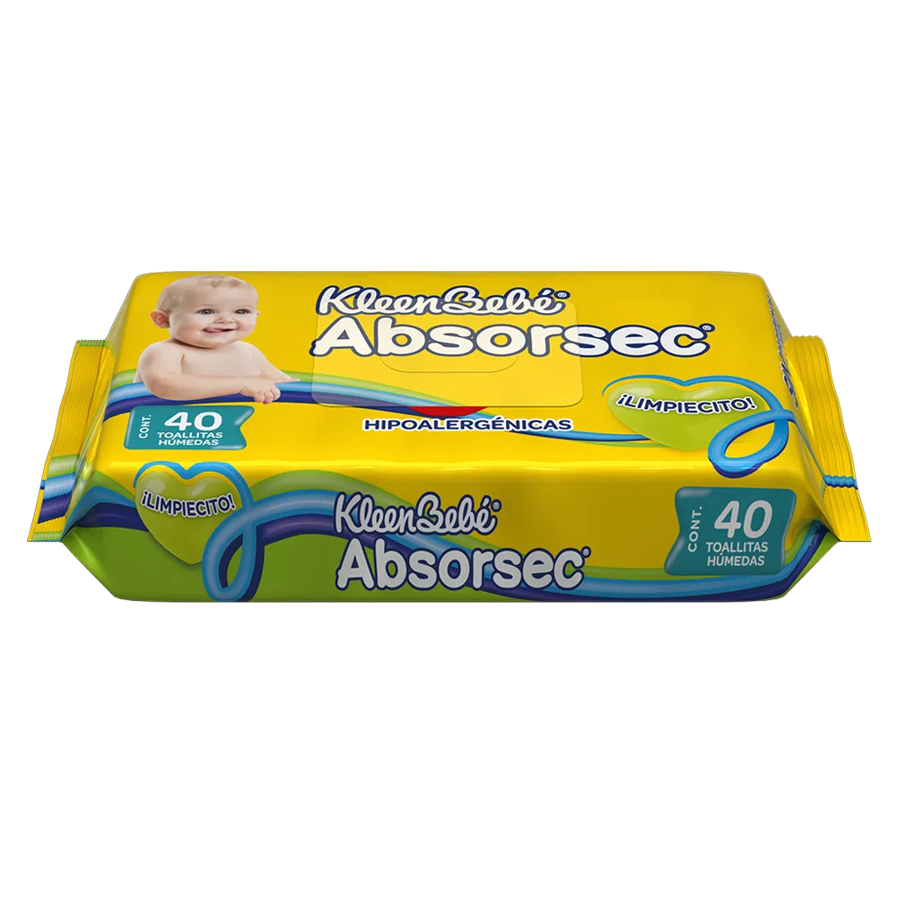 TOALLAS HUMEDAS KLEEN BEBE 40 PIEZA