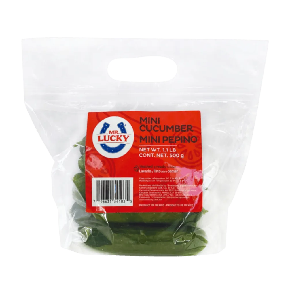 MINI PEPINO MR LUCKY 1 PIEZA