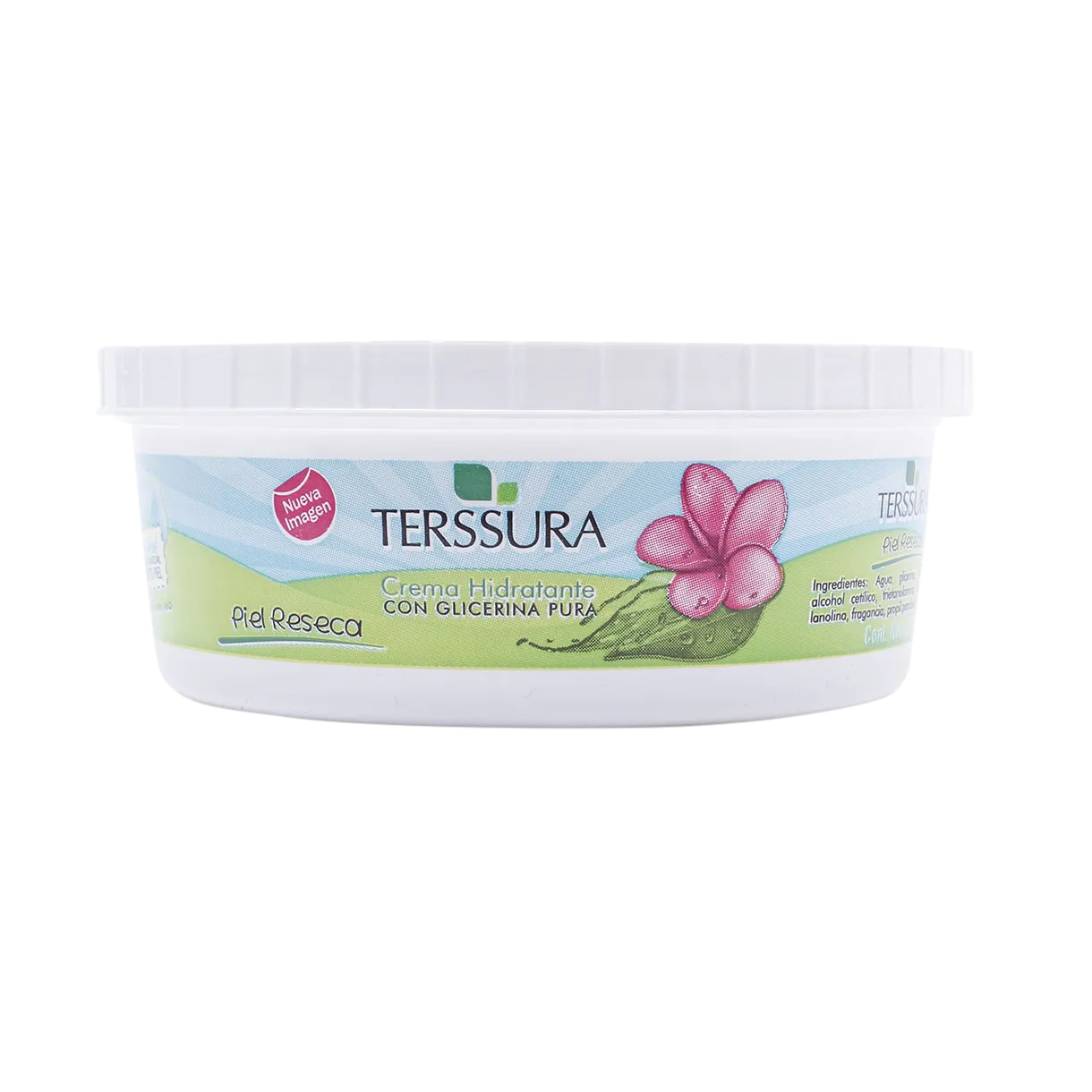 Crema Solida hidratante con glicerina Reseca Terssura 220 g