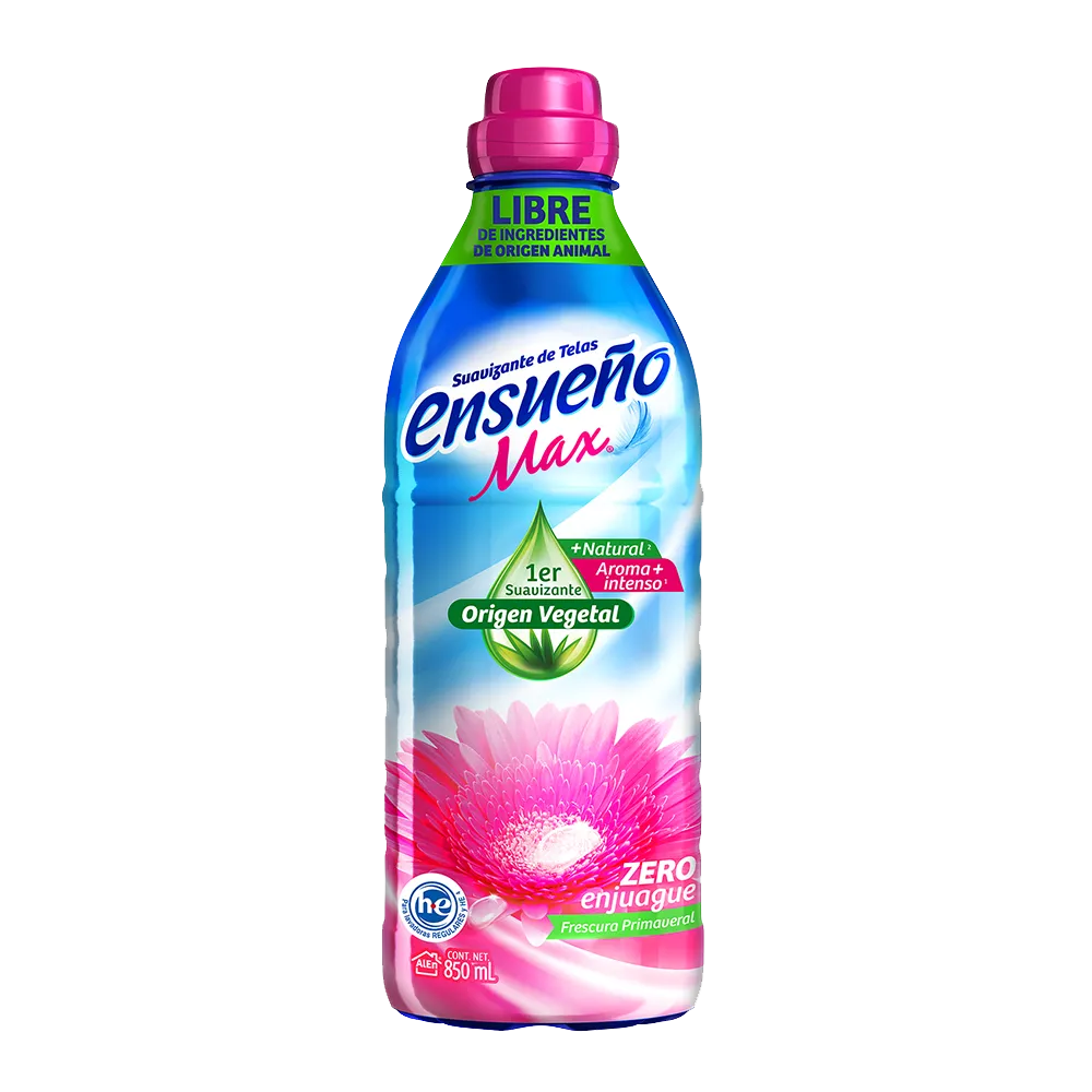 Suavizante De Tela frescura primaveral Ensueño Max 850 ml