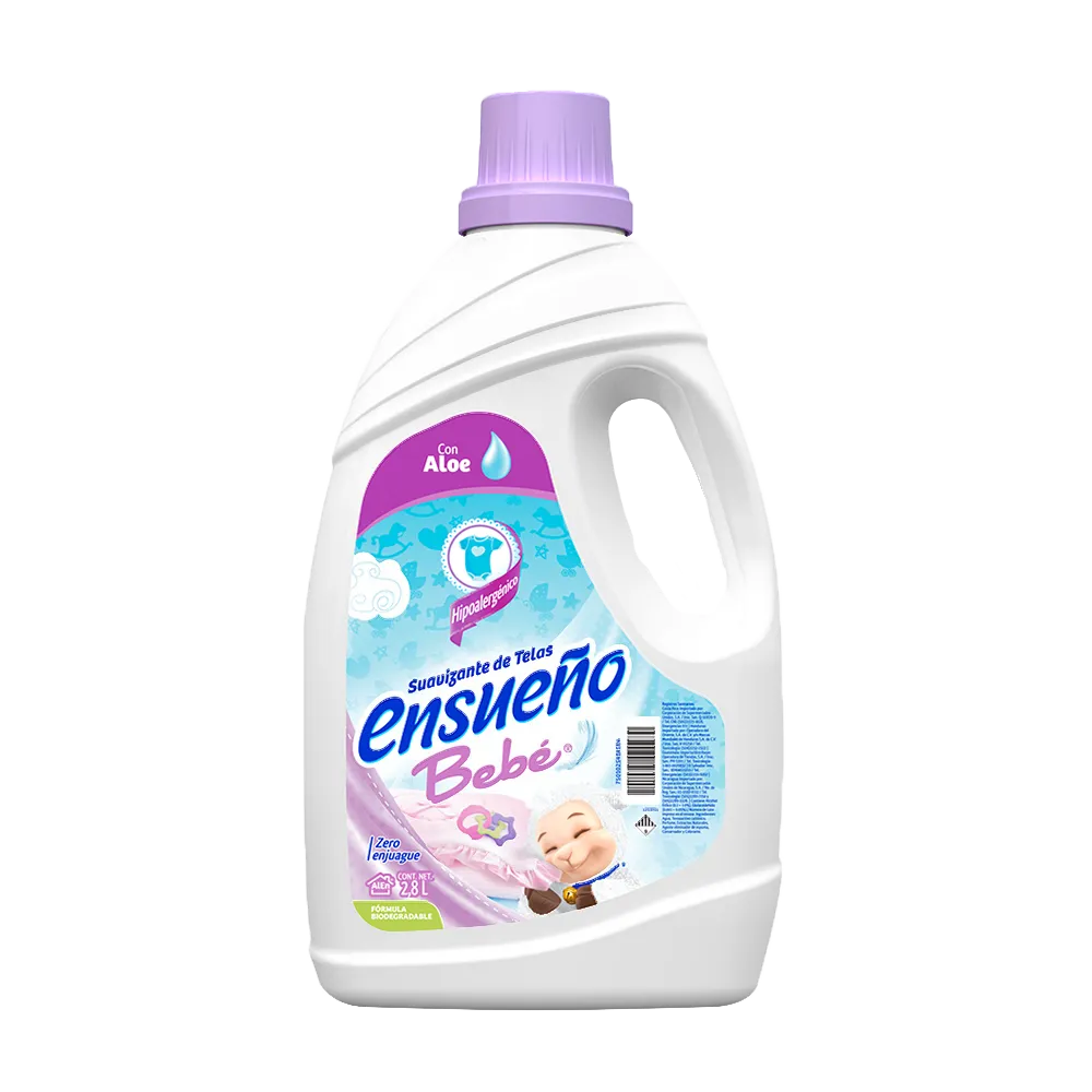 Suavizante De Tela Hipoalergenico Ensueño Bebe 2.8 lt