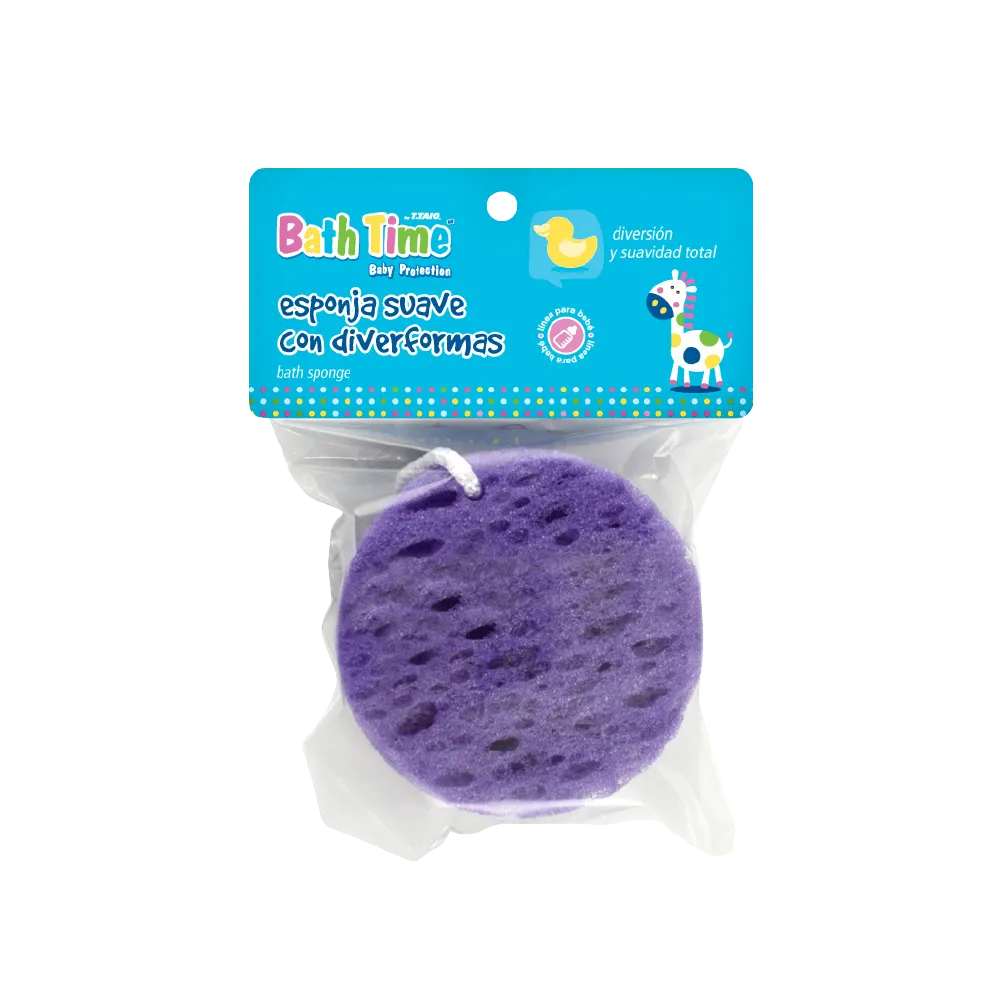 Esponja Redonda Baby T.Taio 1 Blister