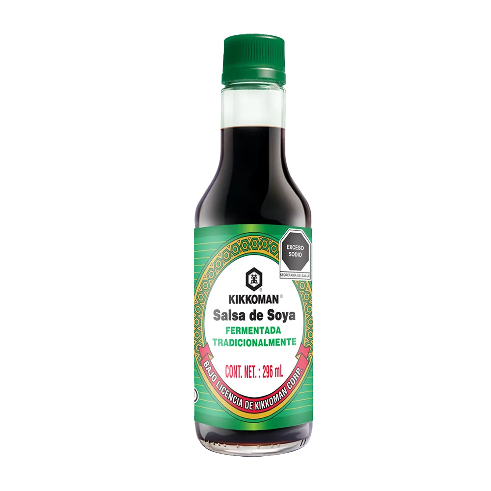 Salsa De Soya Reducida En Sodio Kikkoman 296 Ml