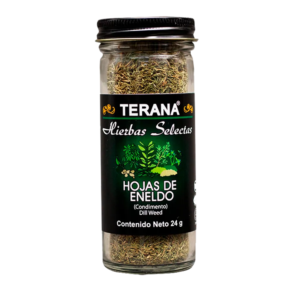 Hojas De Eneldo Frasco Terana 24 Gr