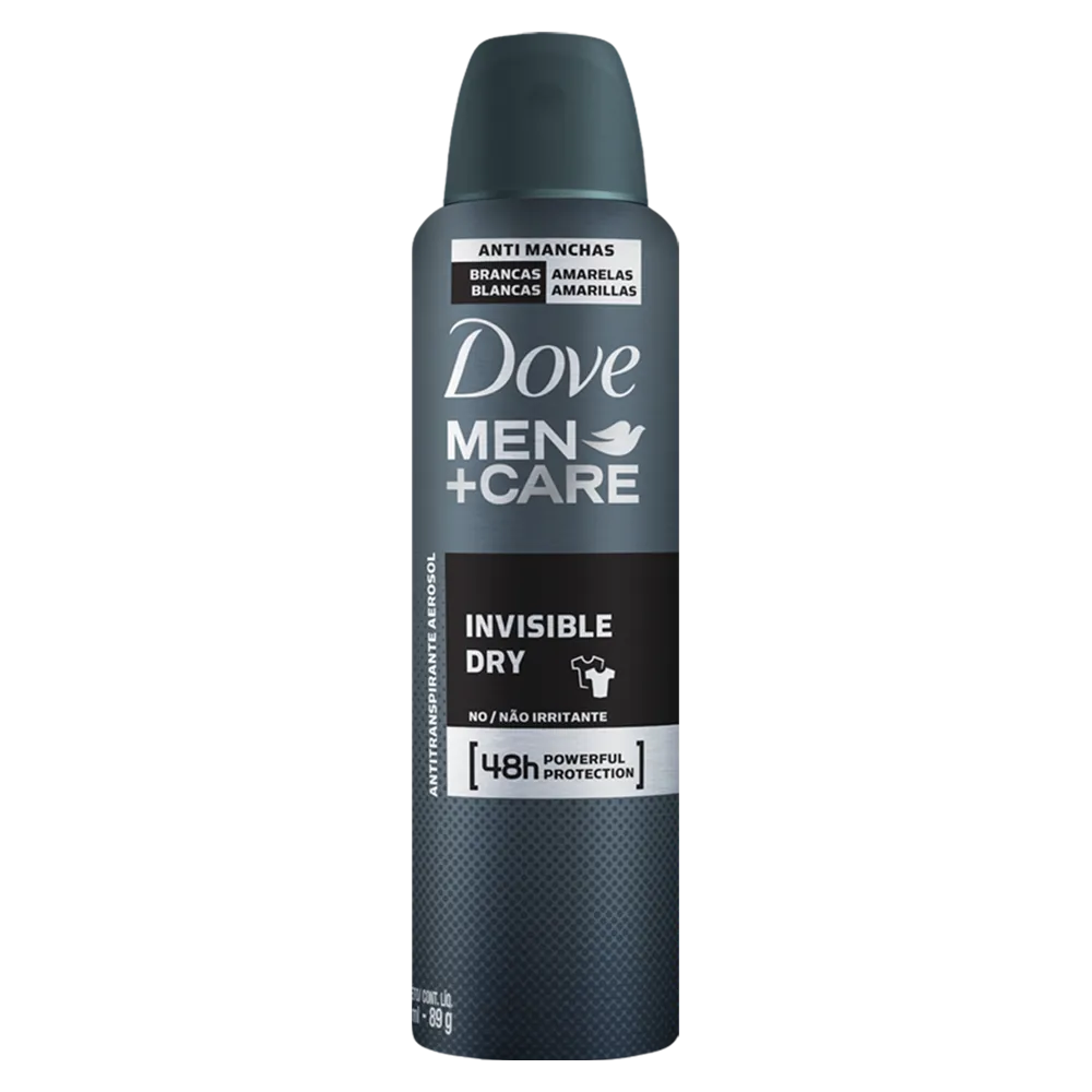 Antitranspirante Aerosol Invisible Dry Dove Men 89 g