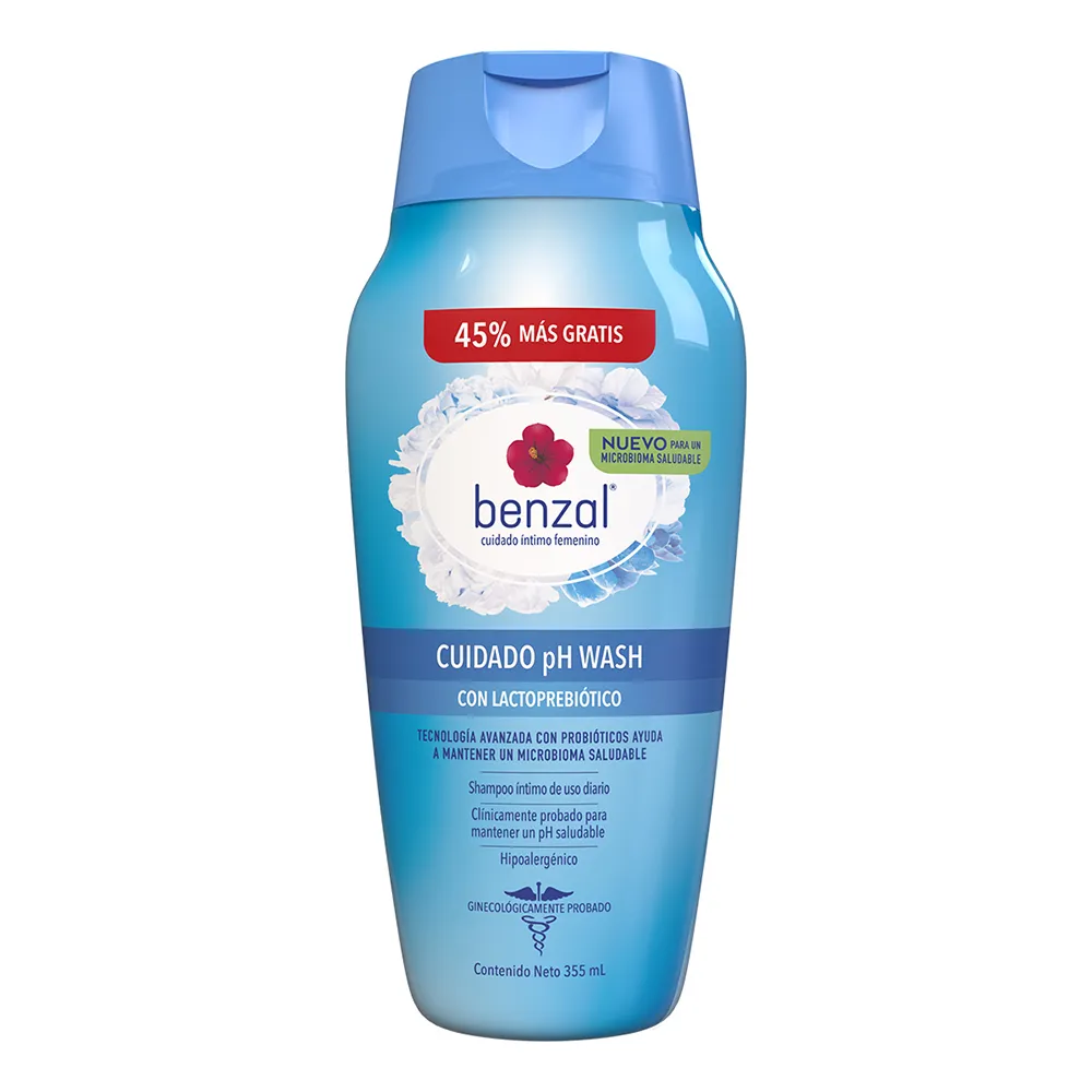 Shampoo Intimo Wash Cuidado Ph Cuidado Ph Benzal 355 Ml