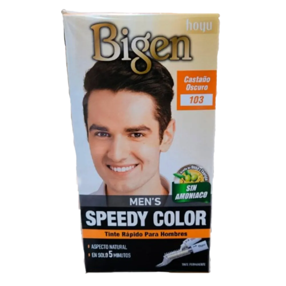 Tinte Castaño Obscuro Bigen 1 Pza