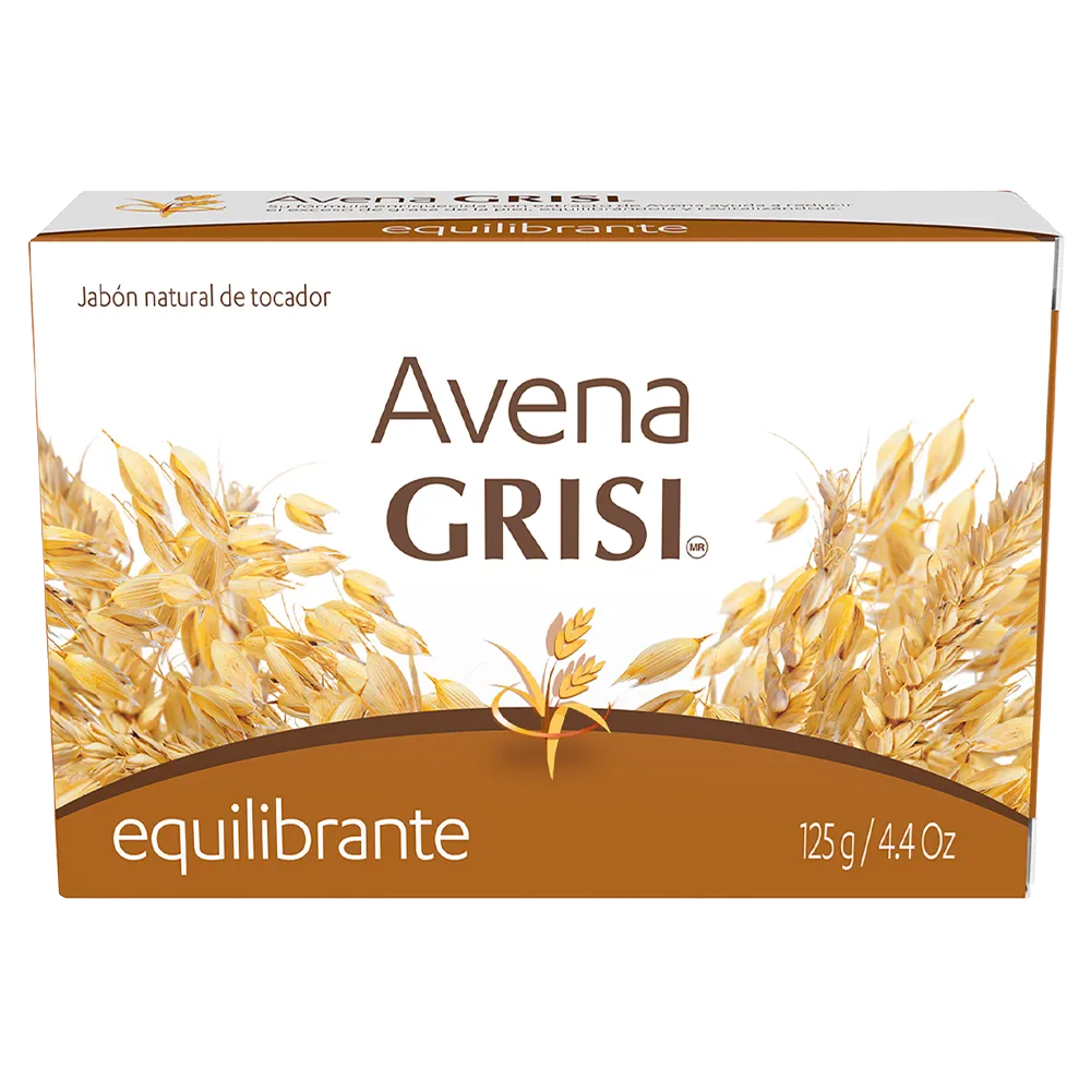 Jabon Barra Avena Grisi 125 g