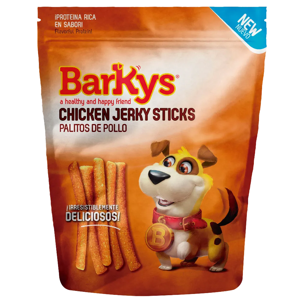 Botanitas Para Perro En Palitos Pollo Barkys 100 g