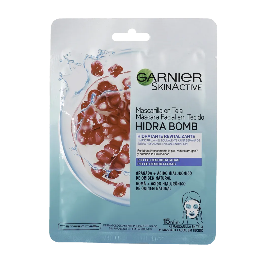 Mascarilla En Tela Hidra Bomb Revitalizante Hidra Bomb 28 g