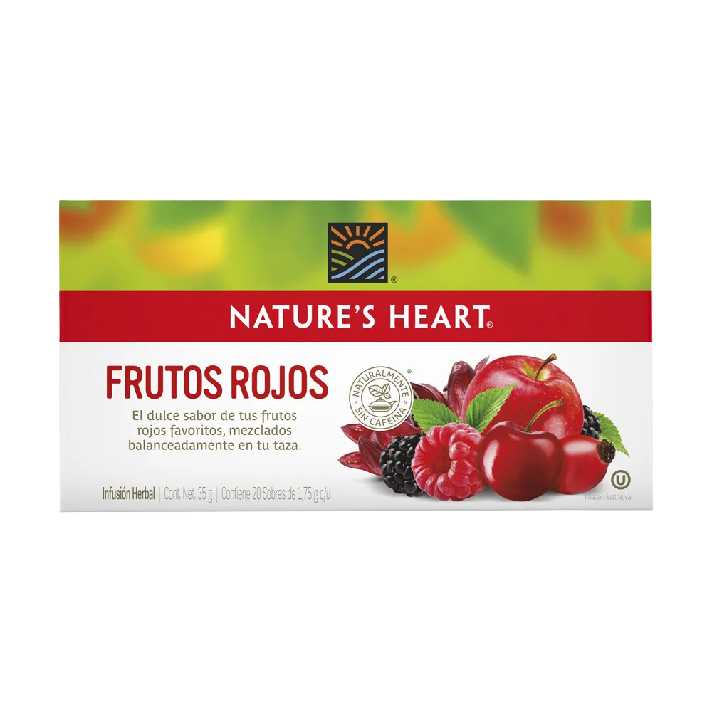 Te Frutos Rojos Natures Heart 20 Bo