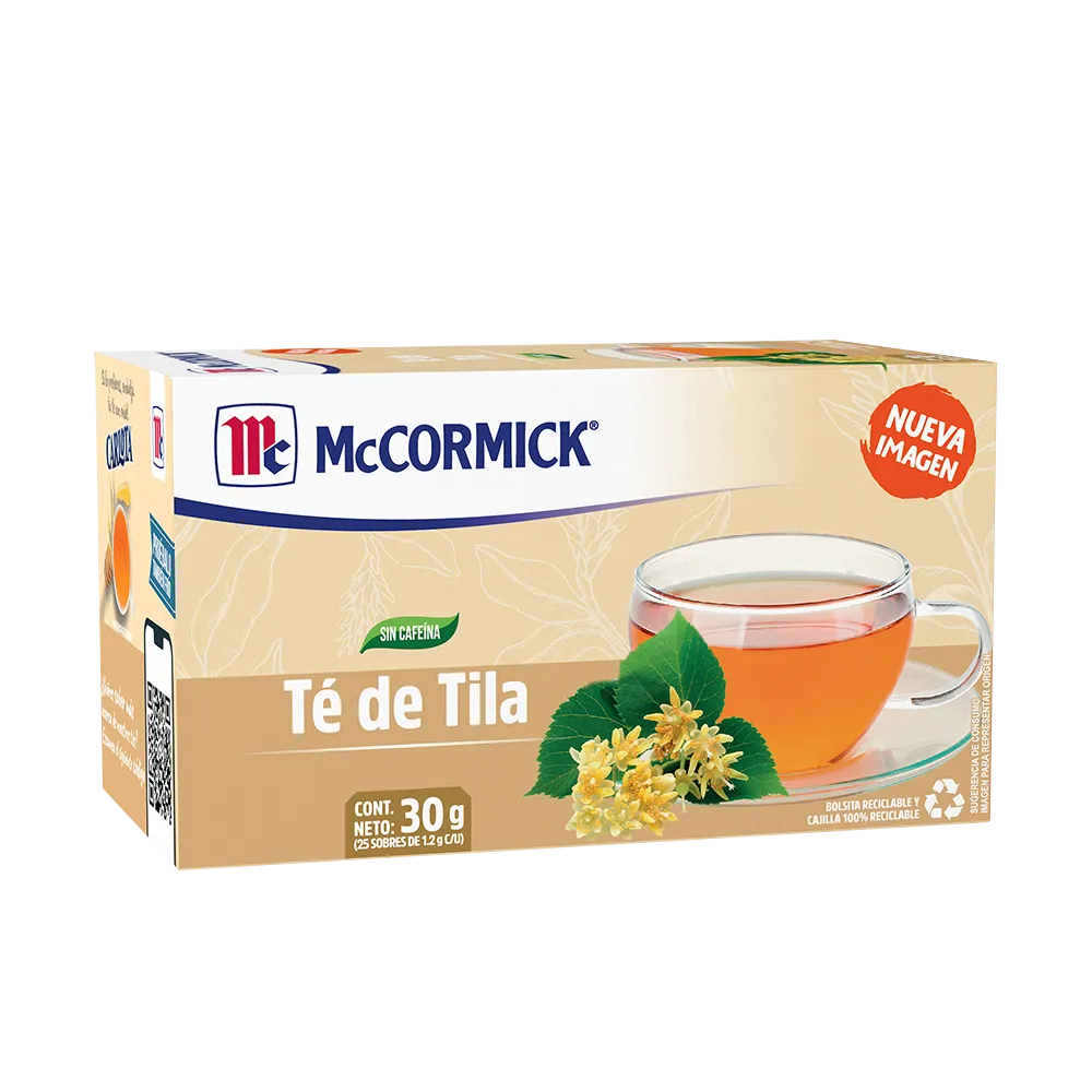 Té De Tila Mccormick 25 Bolsa