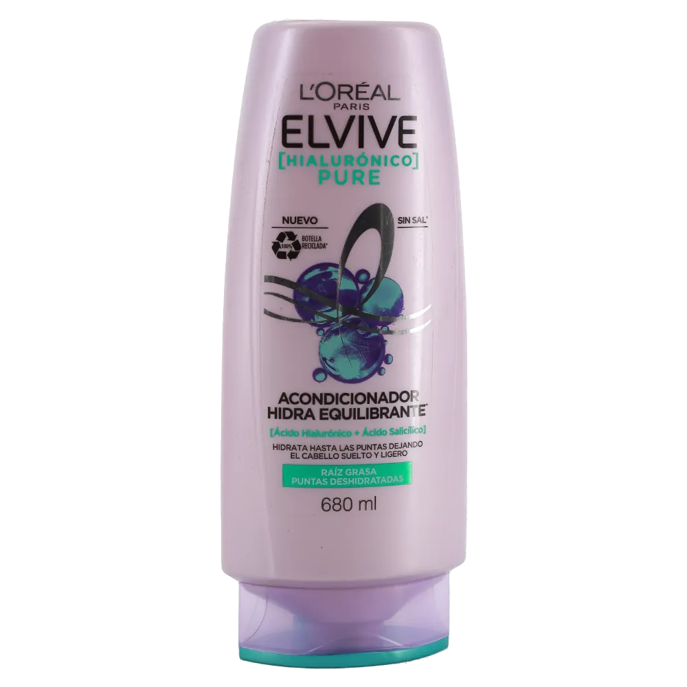 Acondicionador Hialuronico Pure Elvive 680 Ml