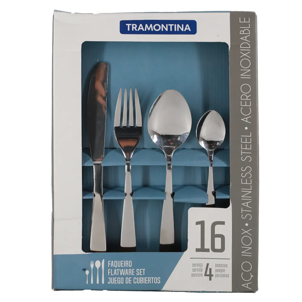SET DE CUBIERTOS ACERO INOXIDABLE LINEA AMAZONA TRAMONTINA 1 PIEZA