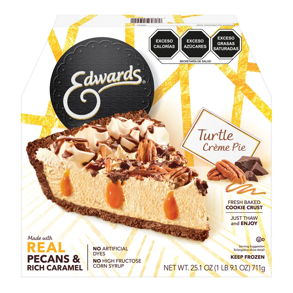 PAY DE TORTUGA EDWARDS 711 GRAMOS