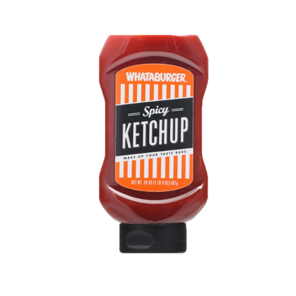 KETCHUP SPICY WHATABURGER 20 ONZAS