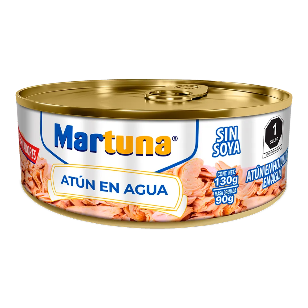 Atun En Hojuelas En Agua Martuna 130 g