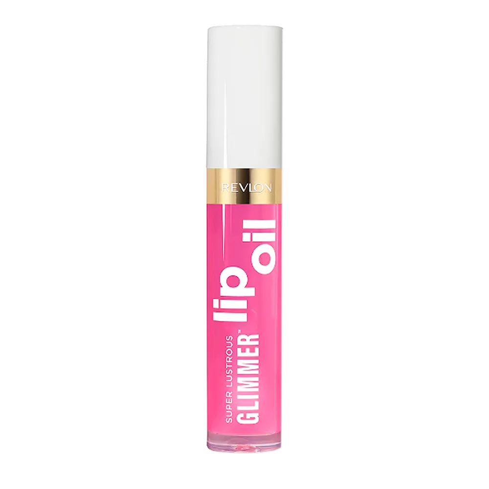 LABIAL SUPER LUSTROUS GLIMMER LIP OIL GONE ROSE REVLON 1 PIEZA