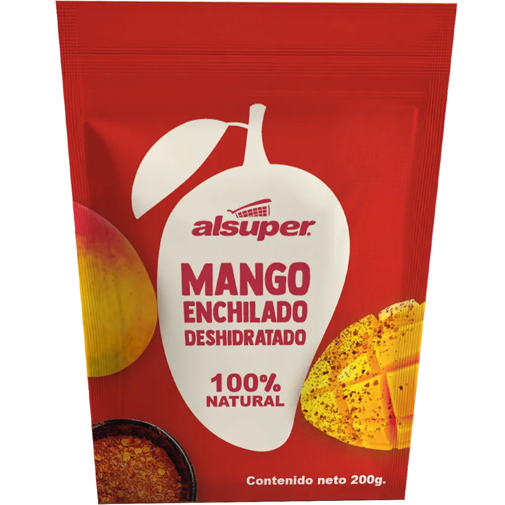 MANGO DESHIDRATADO ENCHILADO ALSUPER 200 GRAMOS