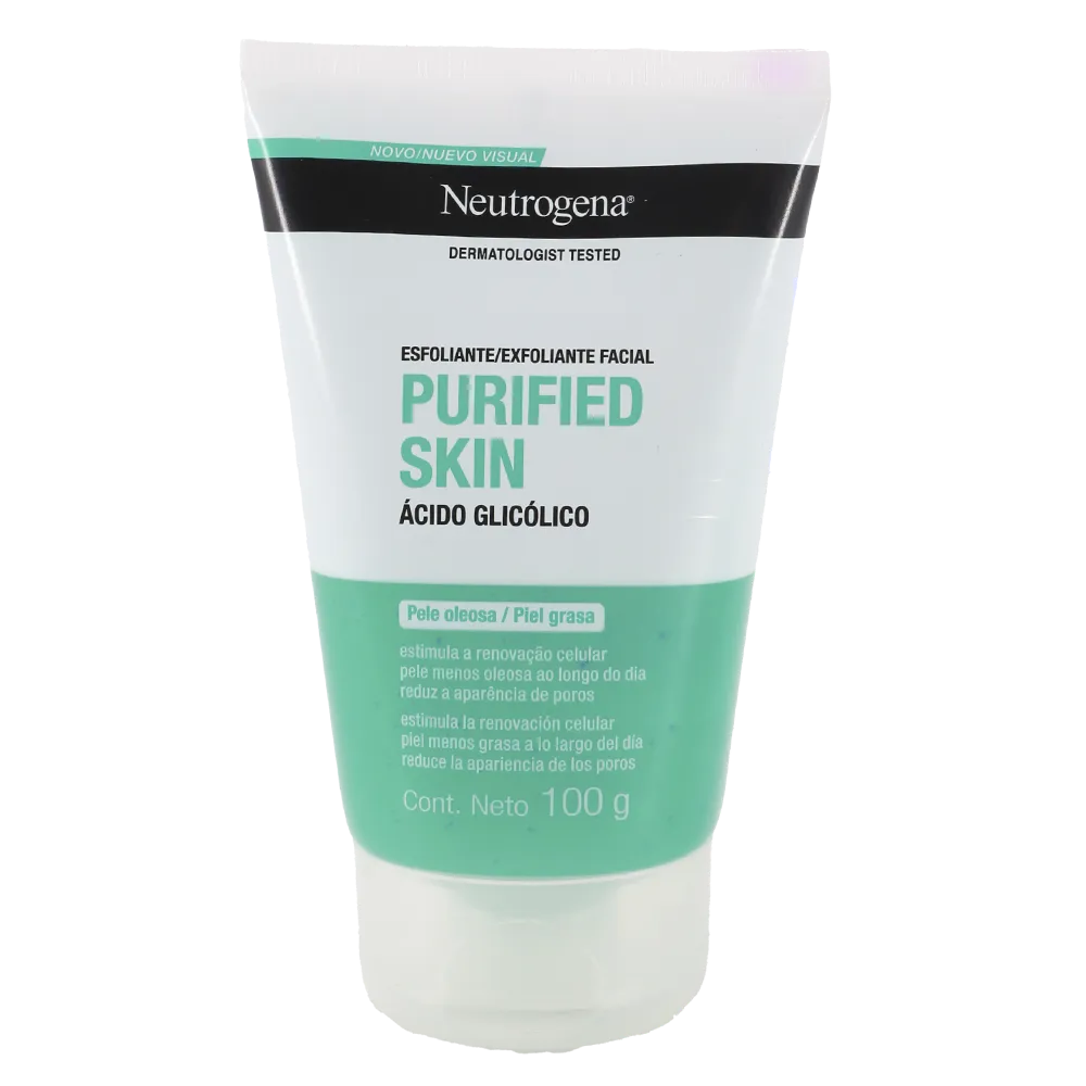 EXFOLIANTE FACIAL PURIFIED SKIN NEUTROGENA 100 GRAMOS