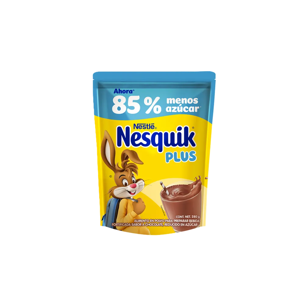 MODIFICADOR DE LECHE REDUCIDO NESQUIK 280 GRAMOS