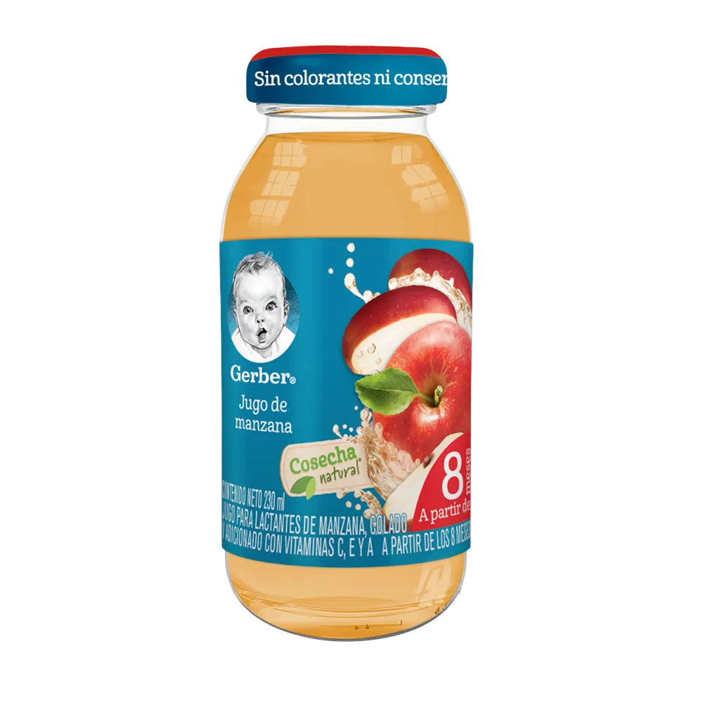 Jugo Gerber Cosecha Natural Etapa 3 Manzana 230ml