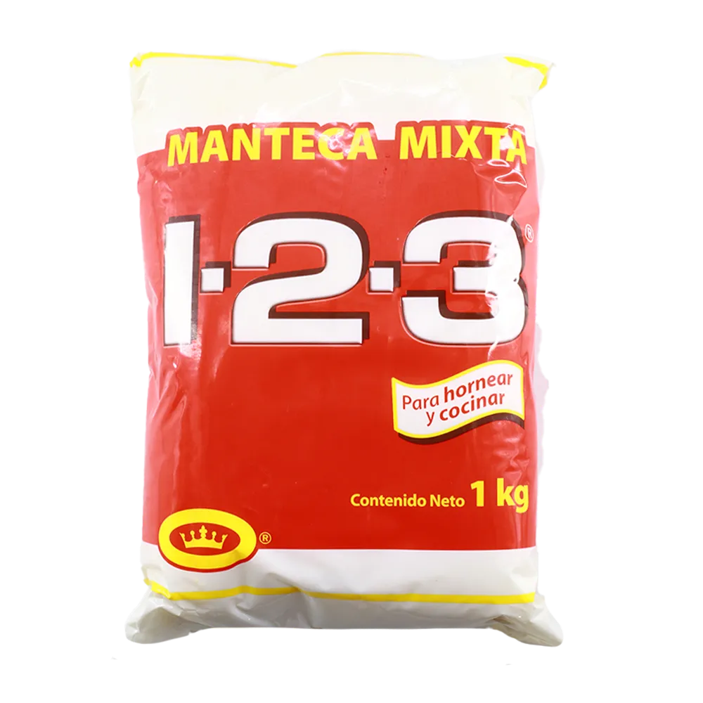 MANTECA MIXTA COMESTIBLE 123 1 KILOGRAM