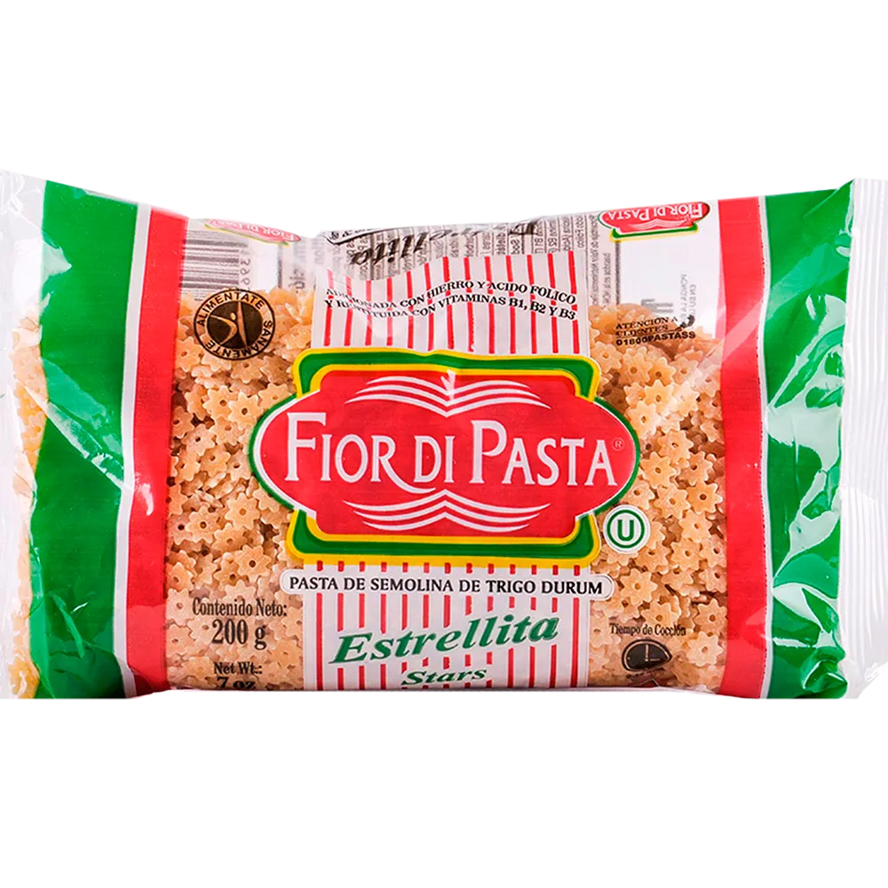 Pasta Para Sopa Estrella Fior Di Pasta 200 g