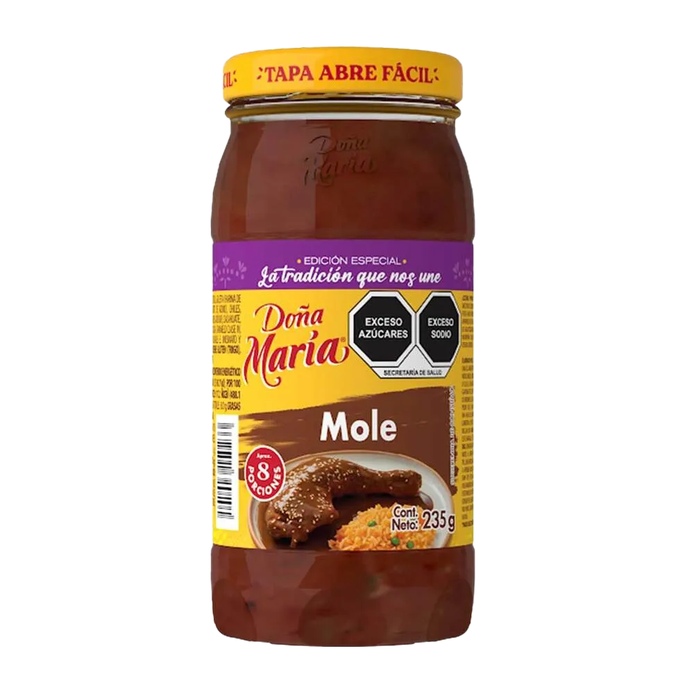 Mole Rojo En Pasta Doña Maria 235 g