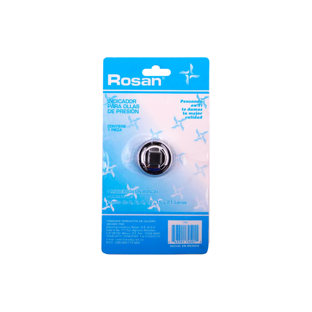 Indicador Moderno Para Olla Presto Rosan 1 Pz