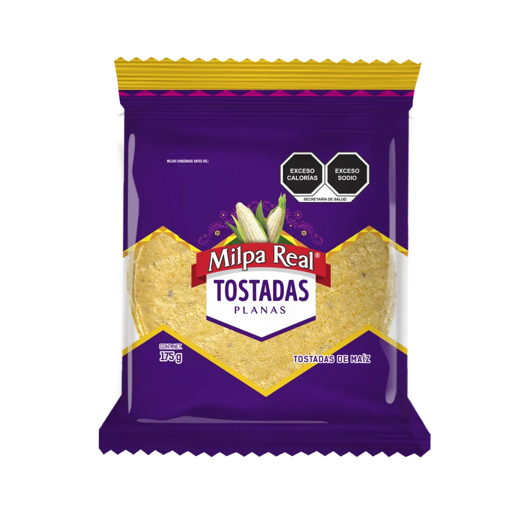 Tostada Plana Milpa Real 175 g