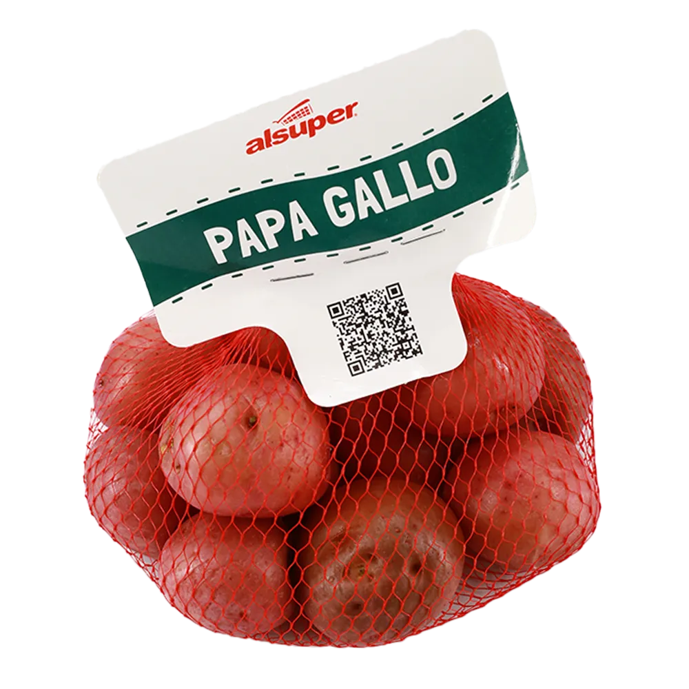Papa Gallo En Malla Alsuper Pza