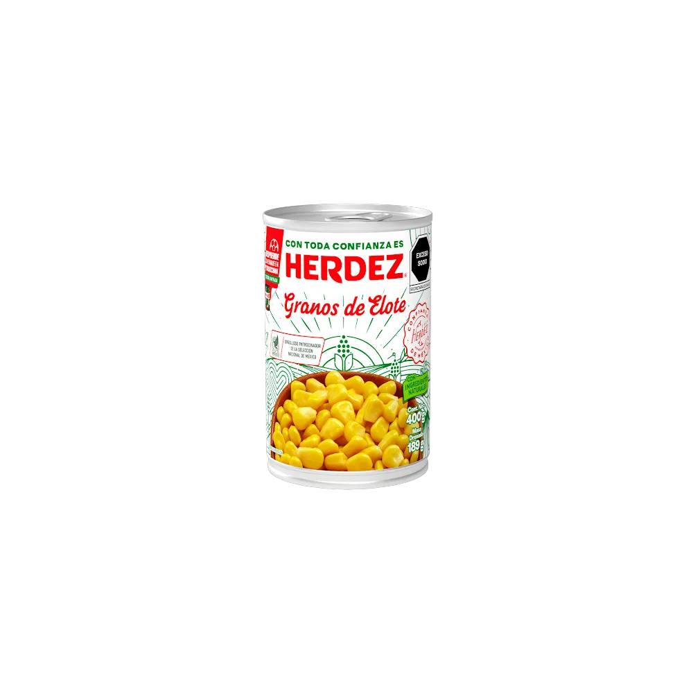 Granos De Elote Herdez 400 g