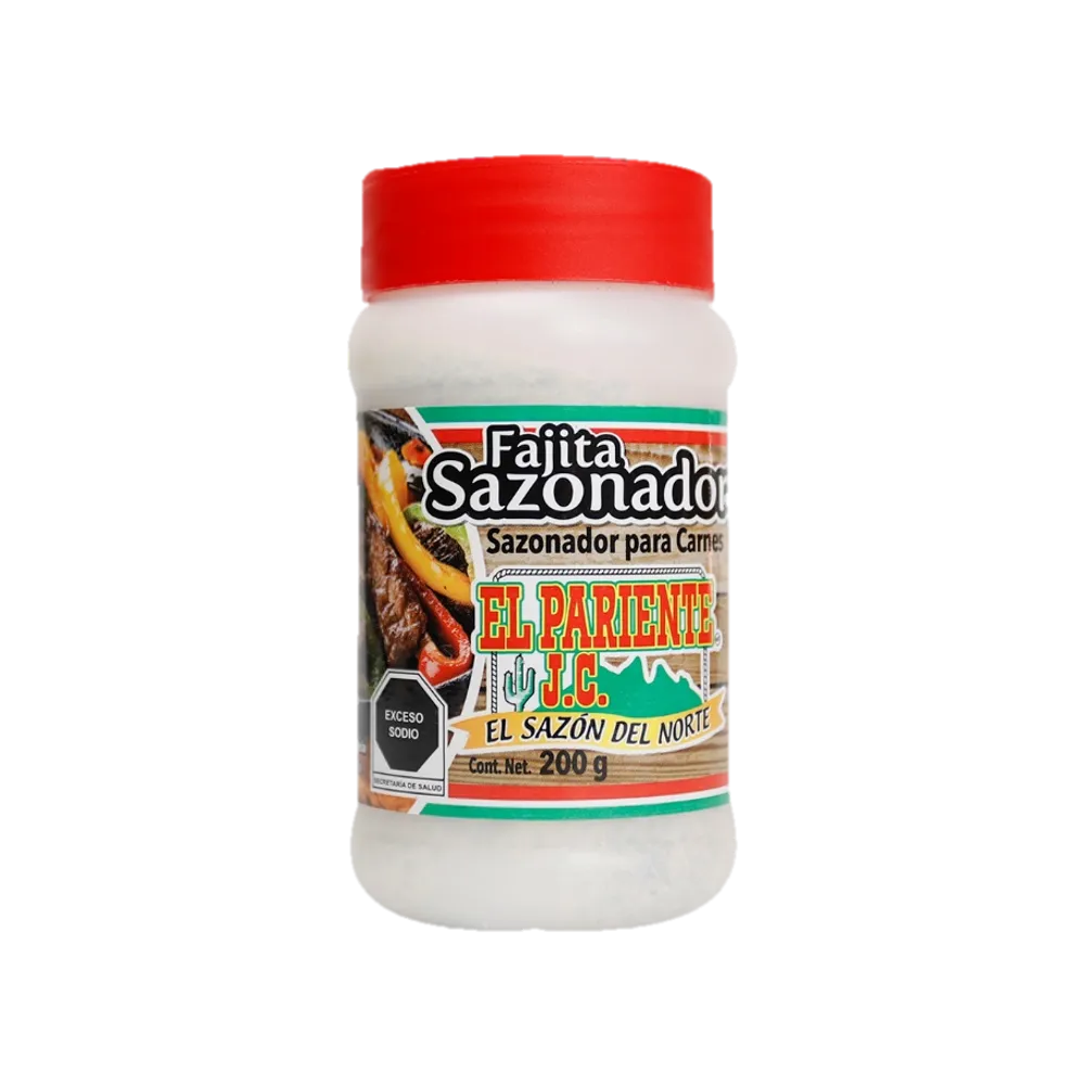 Sazonador Fajita Carne Bote El Pariente 200 Gr