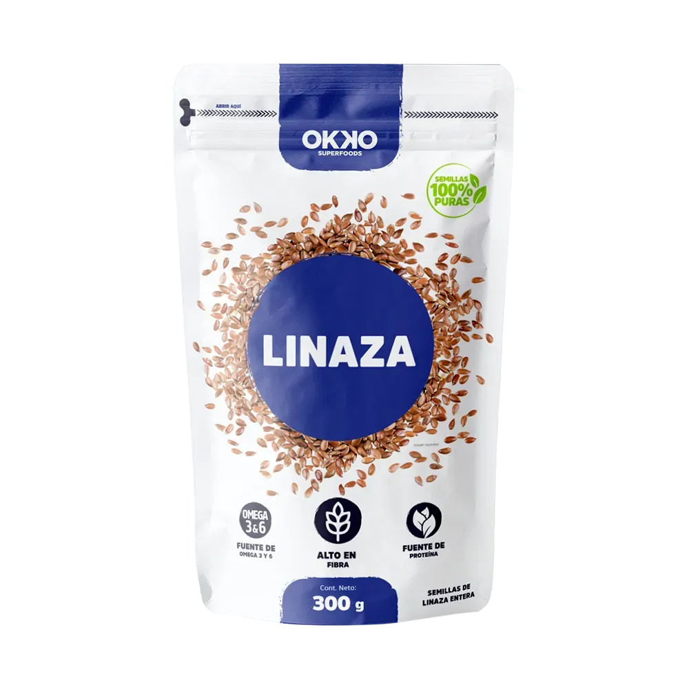 Linaza Entera Semillas Okko 300 g