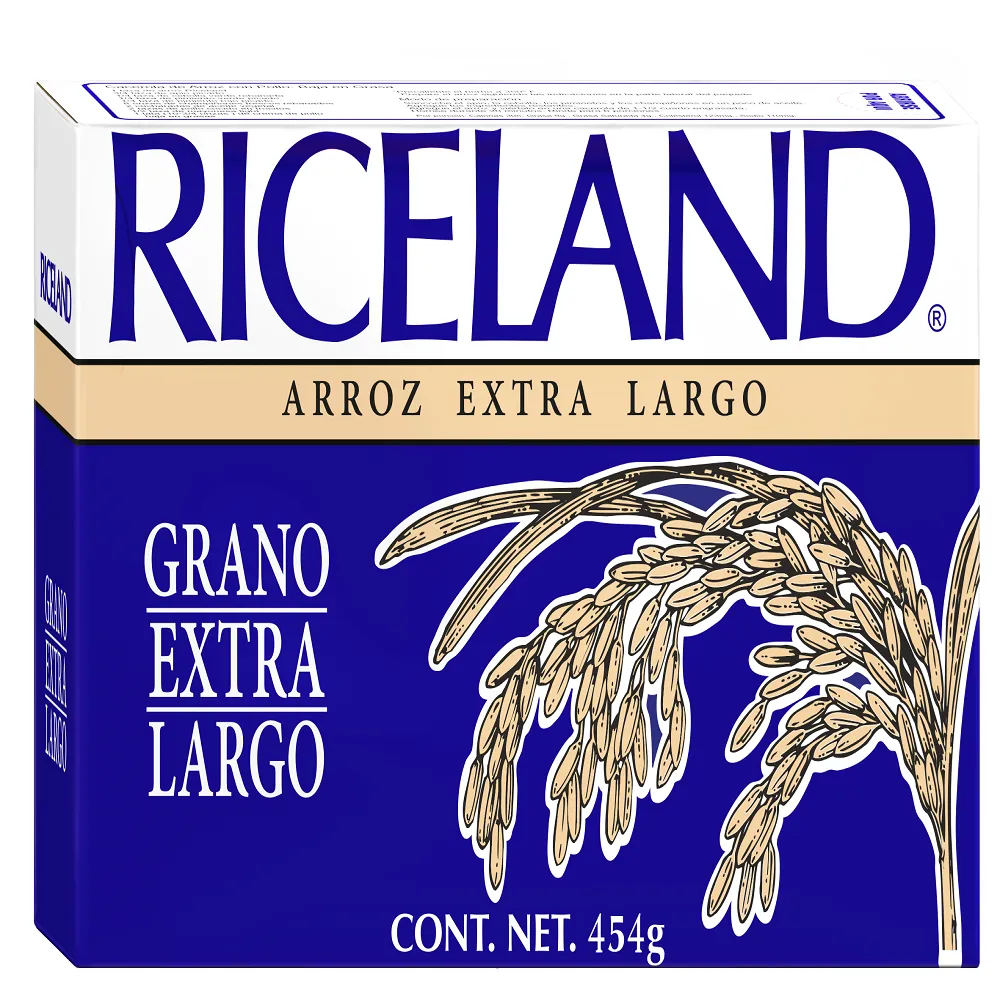 Arroz Grano Extra Largo en caja Riceland 454 g