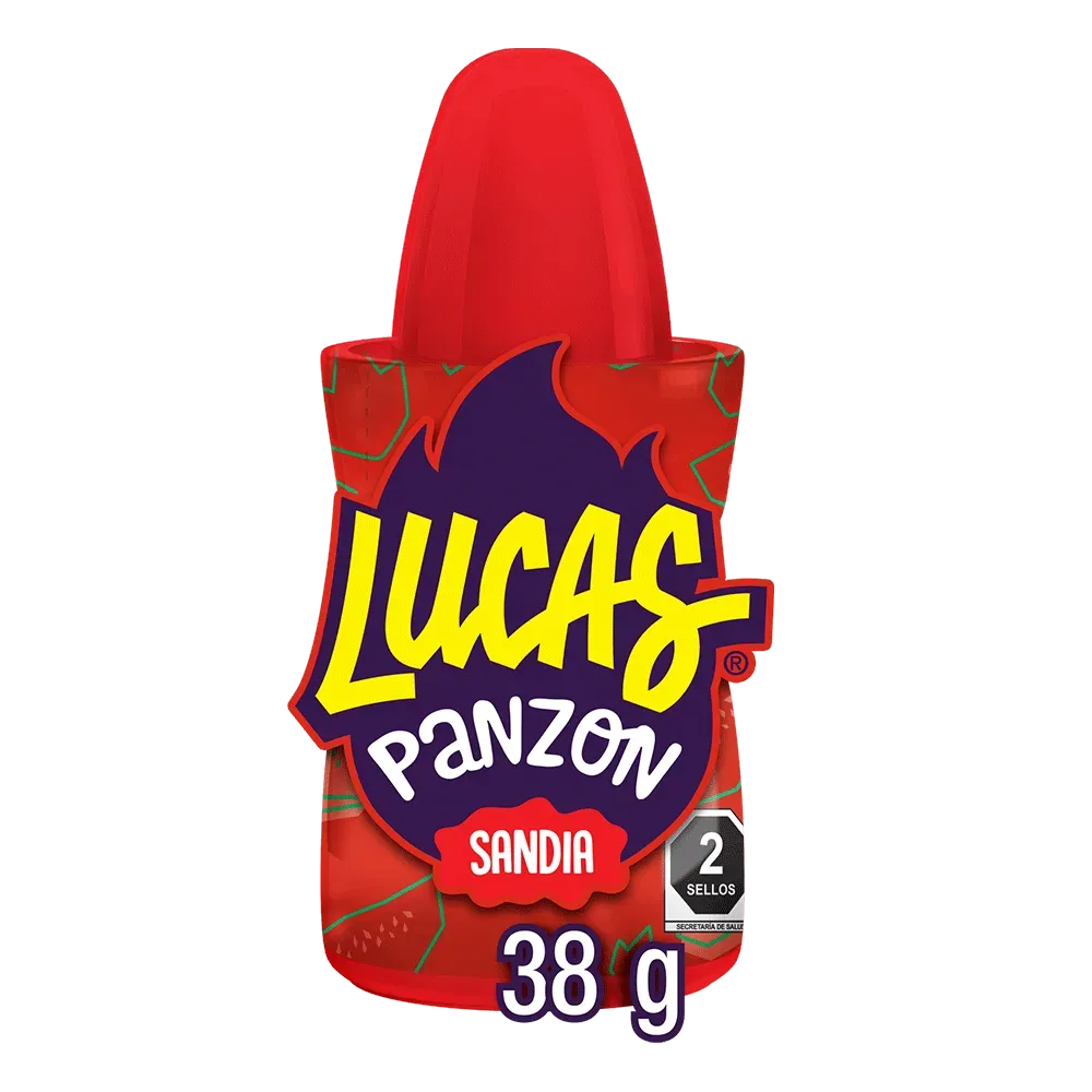 Dulce Enchilado Dulce Panzon Chamoy Lucas 38 g