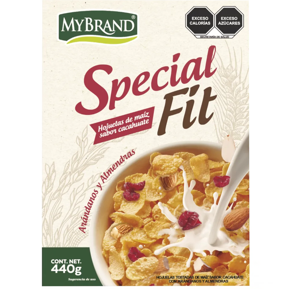 Cereal Special Fit Arandanos Y Almendra Mybrand 440 g