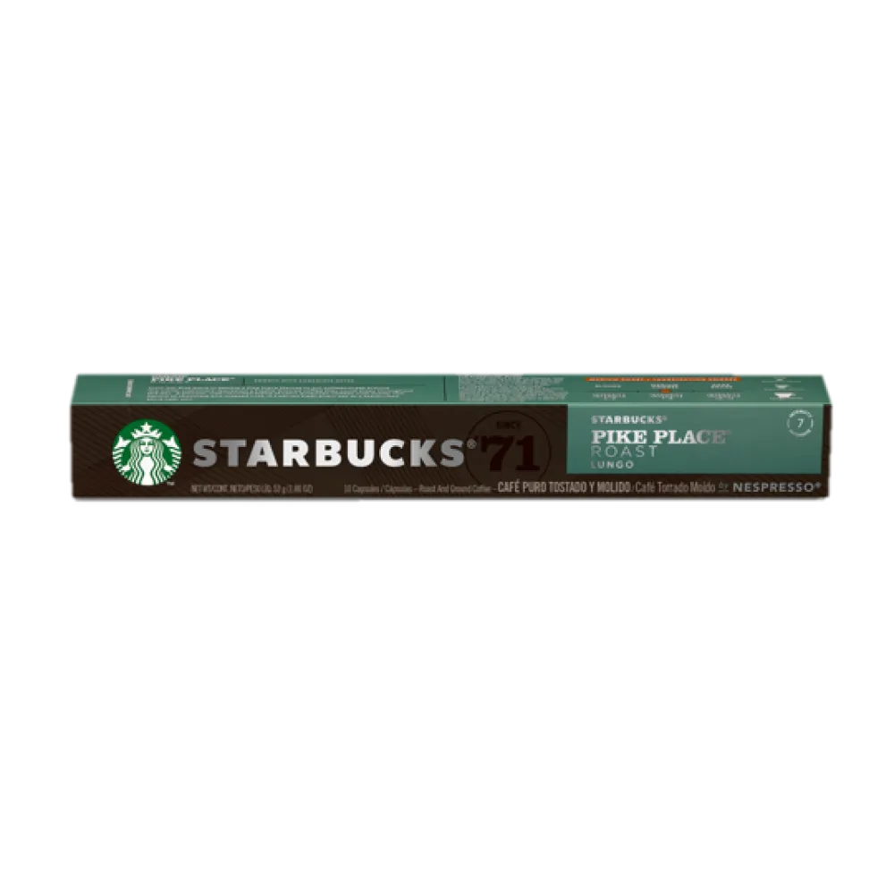 CAFE EN CAPSULAS PIKE PLACE ROAST LUN STARBUCKS 10 PIEZA