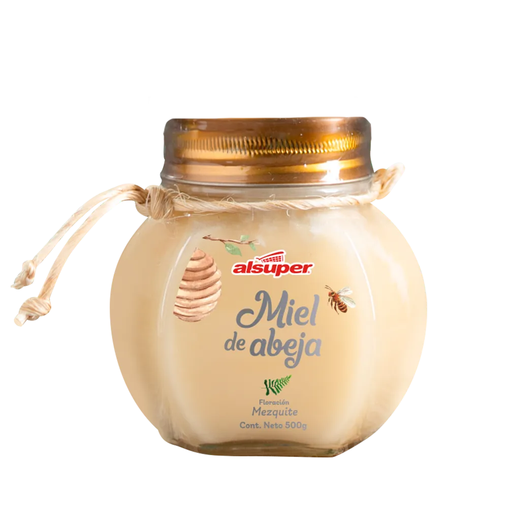 Miel De Abeja Mezquite Alsuper 500 Gr
